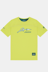 Aston Martin F1 Team x Kimoa Heat Sealed Band Tee Lime